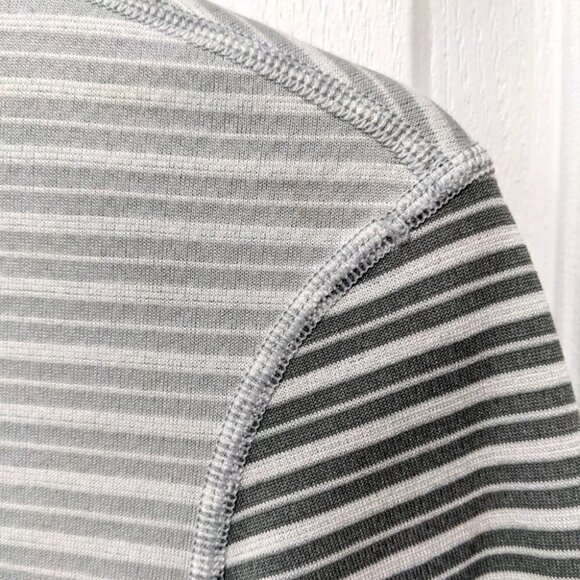 Patagonia | Women's Capilene® 3 Midweight Crew In Grey Stripe - Picture 5 of 5